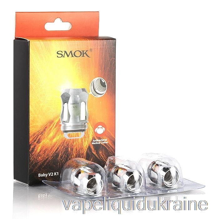 Vape Ukraine SMOK TFV8 Baby V2 Replacement Coils 0.2ohm Baby V2 K1 Quad Coils